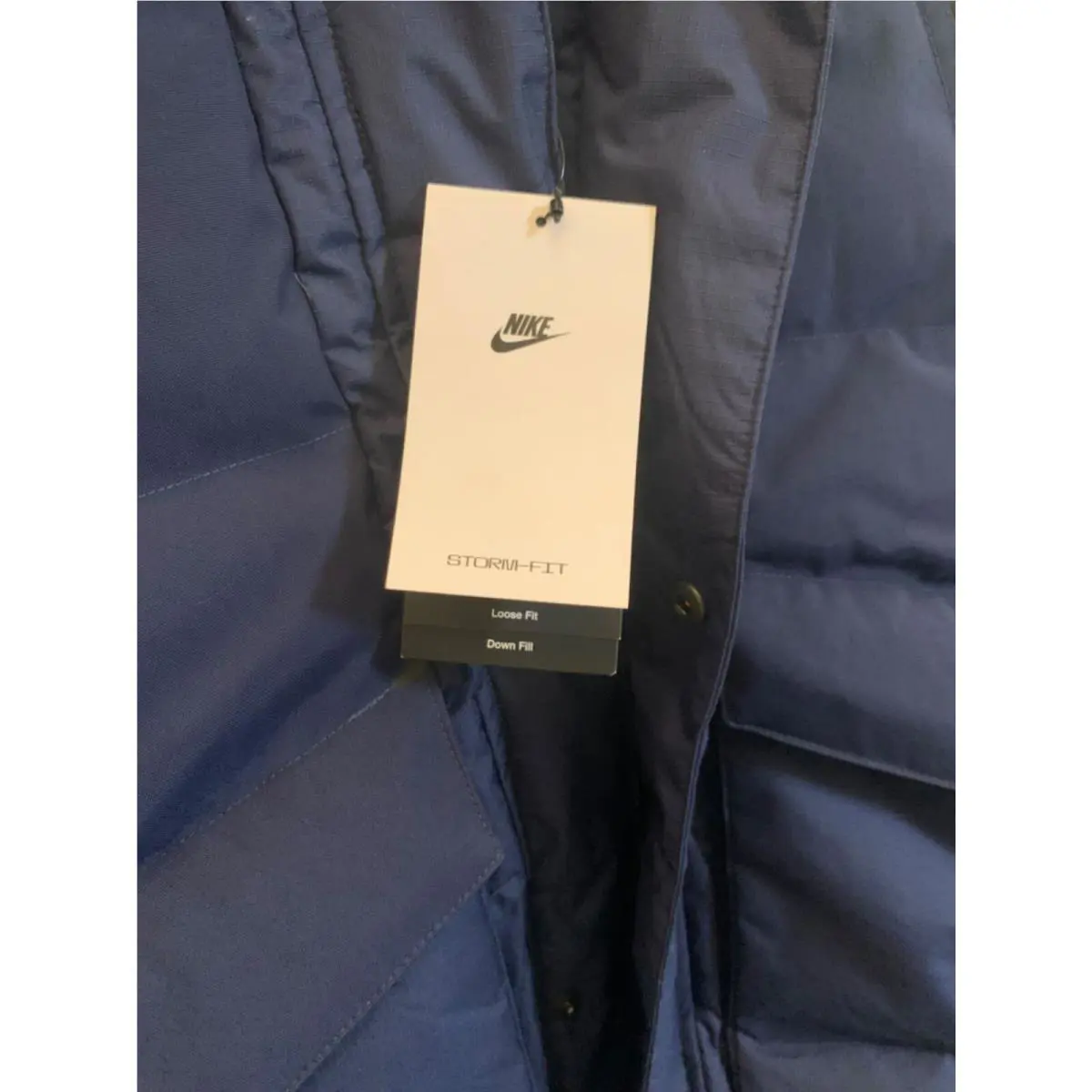 Nike clothing - Storm-Fit/Loose Fit/Down Fill - Fill - Blue (UPC: 195239088247) 3