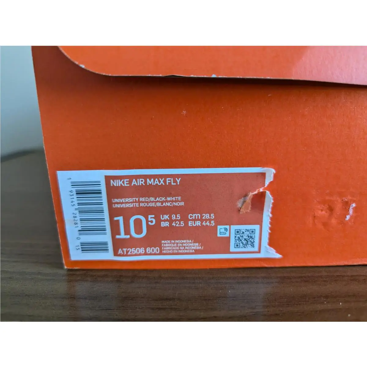 Nike shoes - Nike Air Max Fly - Air Max Fly - AT2506-600 - Red 9