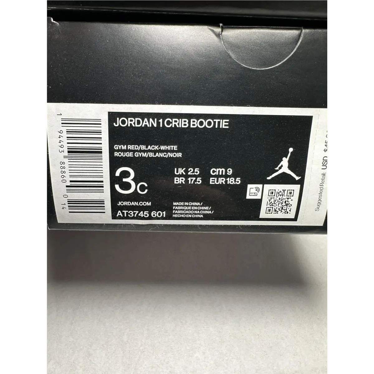 Nike shoes - RETRO 1` - RETRO - Red Black White (UPC: 0194493888600) 0