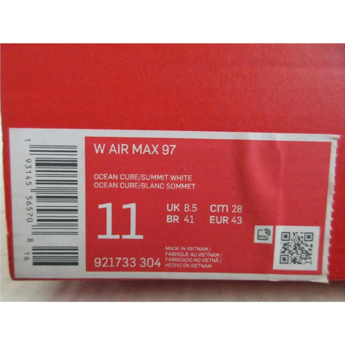 Nike shoes - Nike Air Max 97 - Air Max - 921733 304 - White (UPC: 193145565708) 3