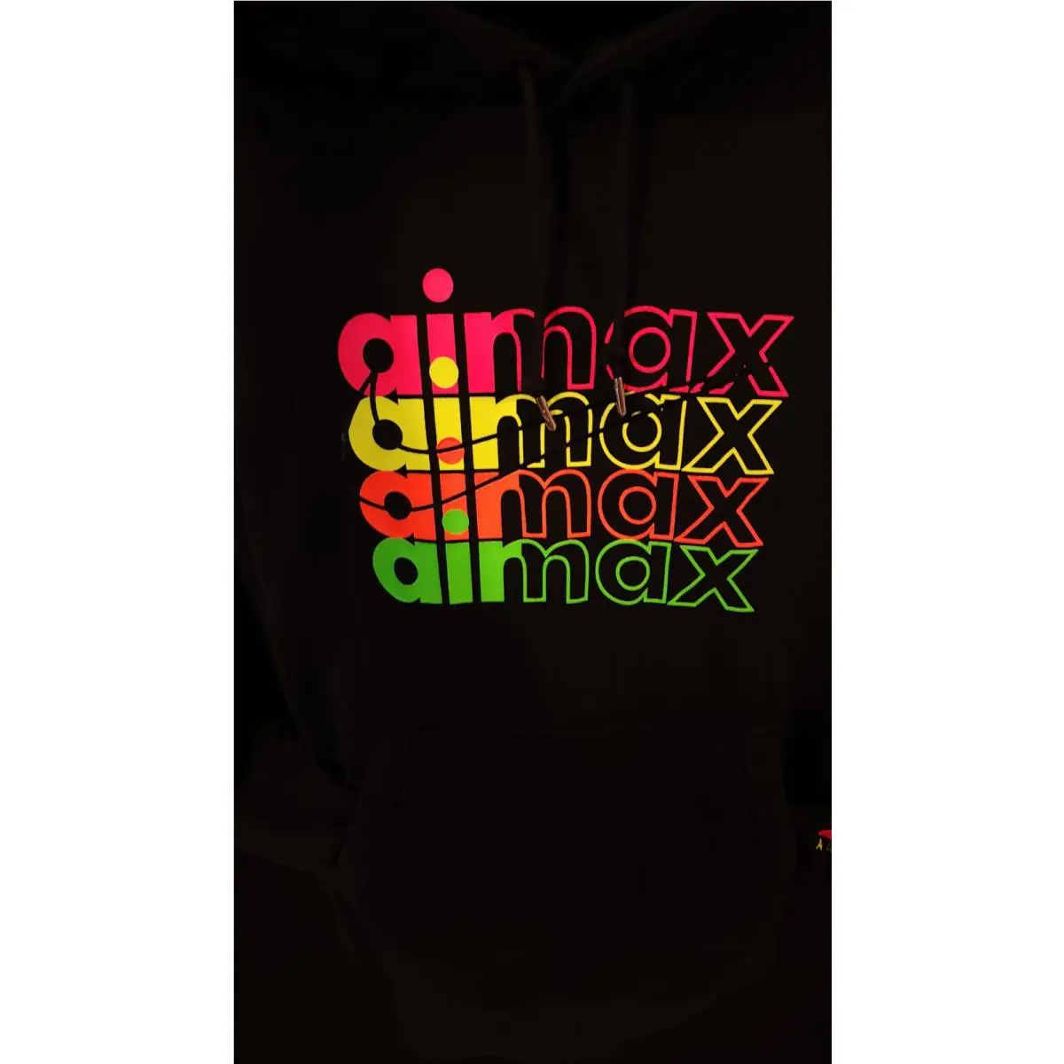 Nike clothing - Air Max - Air Max - Black / Neon Orange, Pink, Yellow, Green 1