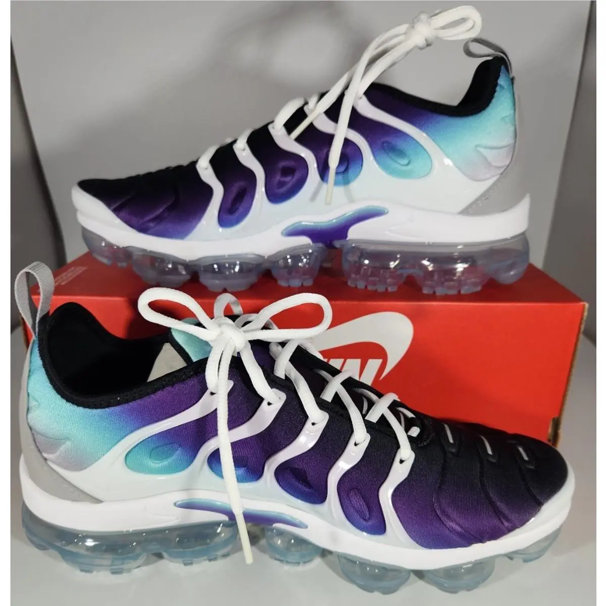 Nike shoes - Nike Air Vapormax Plus - Air Vapormax Plus - 924453-101 - White Fierce Purple 0