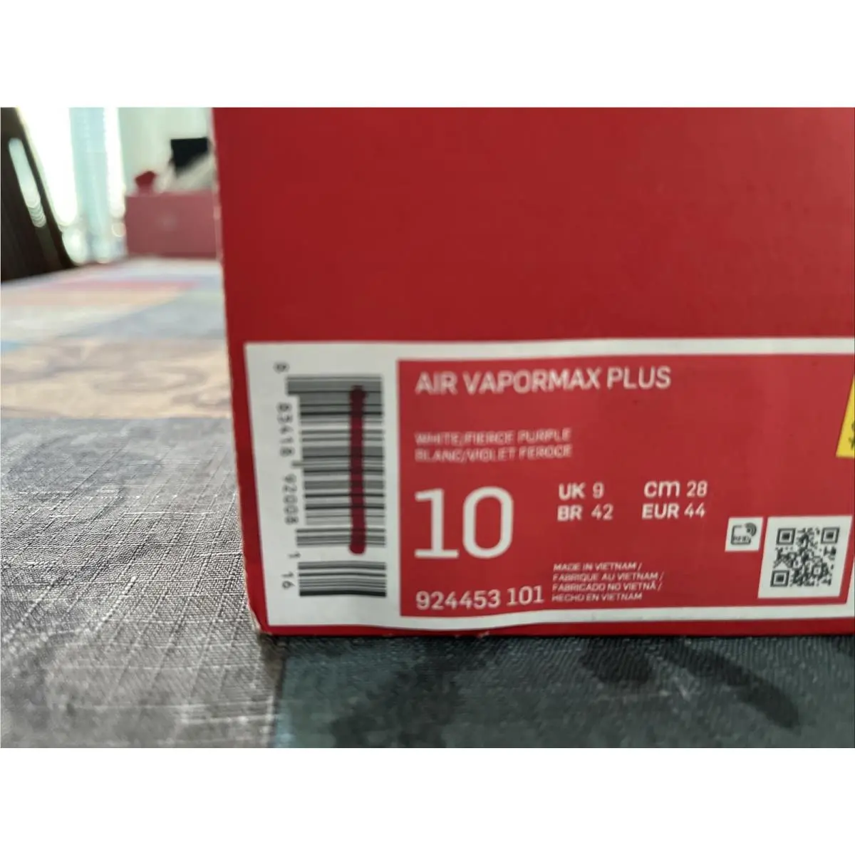 Nike shoes - Nike Air Vapormax Plus - Air Vapormax Plus - 924453-101 - White Fierce Purple 13