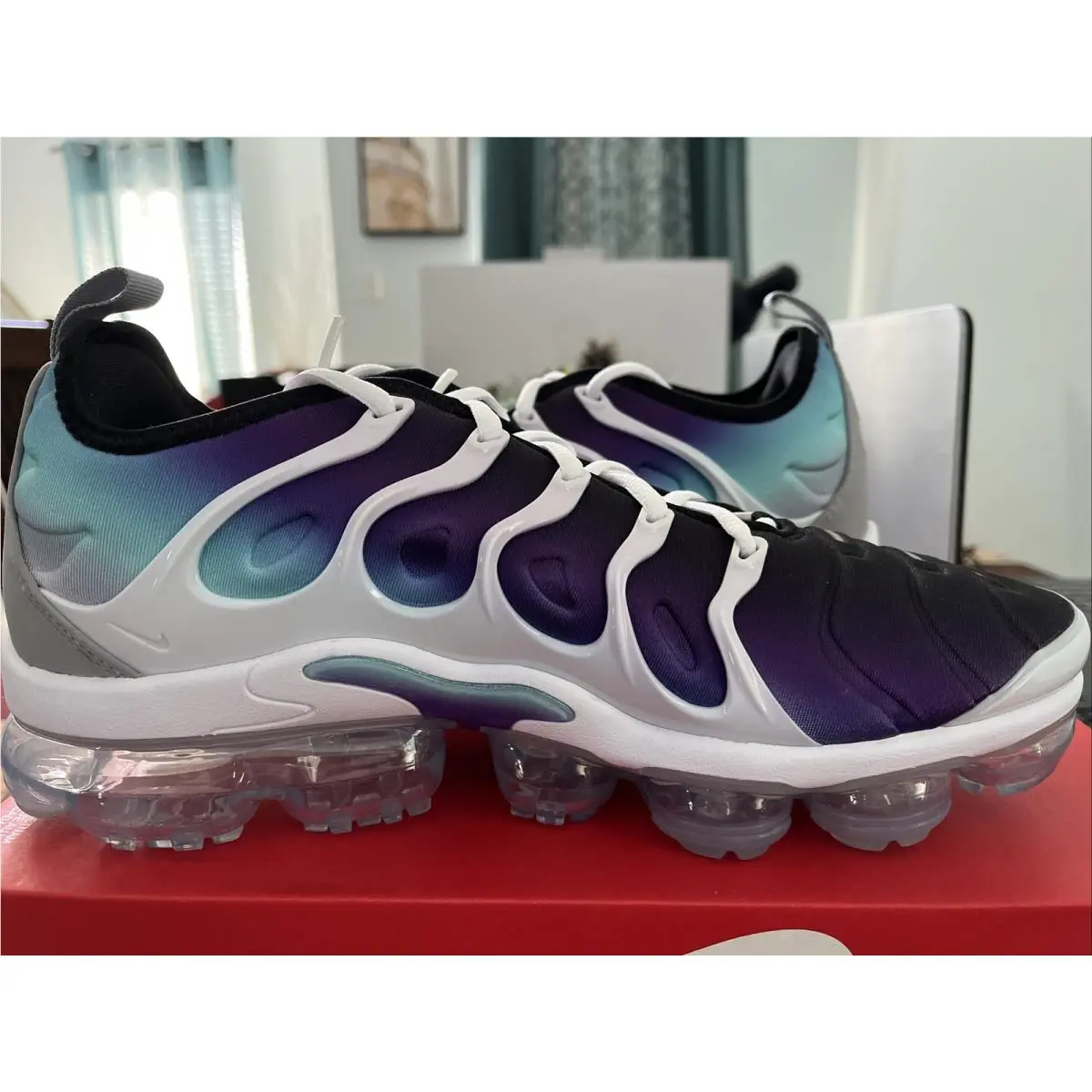 Nike shoes - Nike Air Vapormax Plus - Air Vapormax Plus - 924453-101 - White Fierce Purple 1