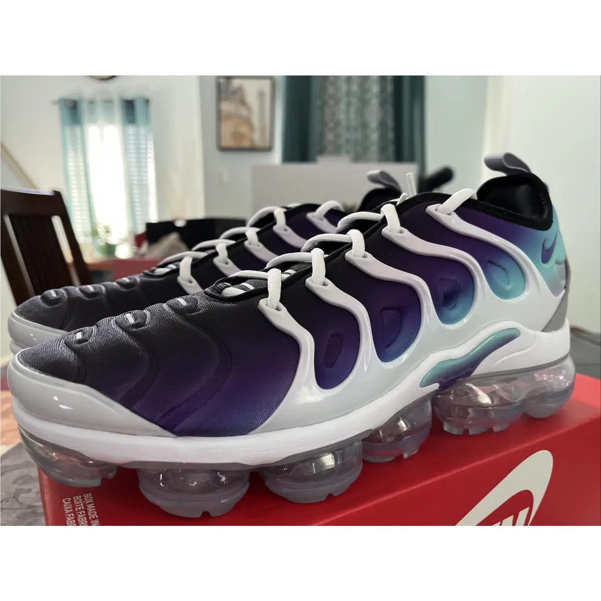 Nike shoes - Nike Air Vapormax Plus - Air Vapormax Plus - 924453-101 - White Fierce Purple 3
