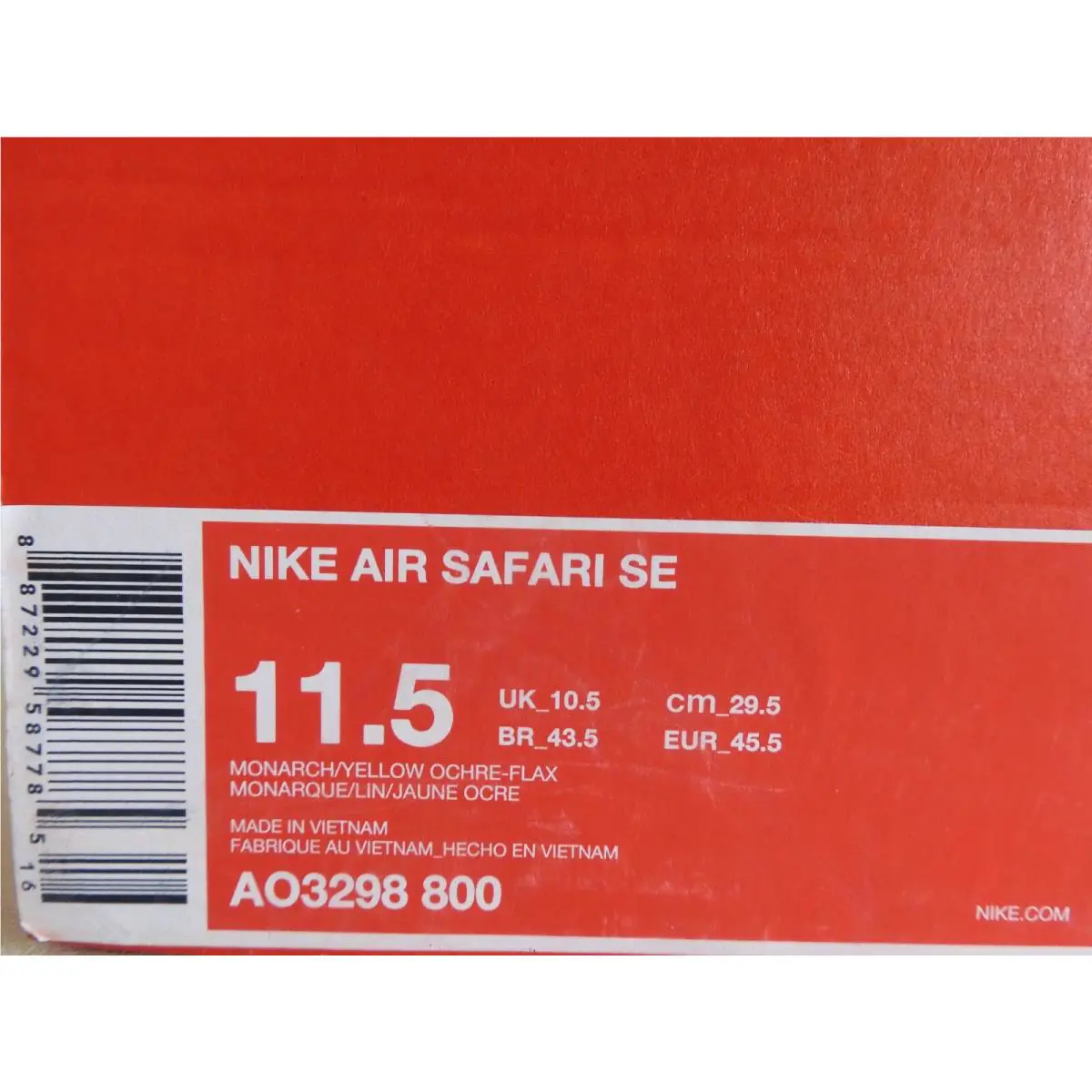 Nike shoes - Nike Air Safari - Air Safari - AO3298-800 - Brown (UPC: 887229587785) 3