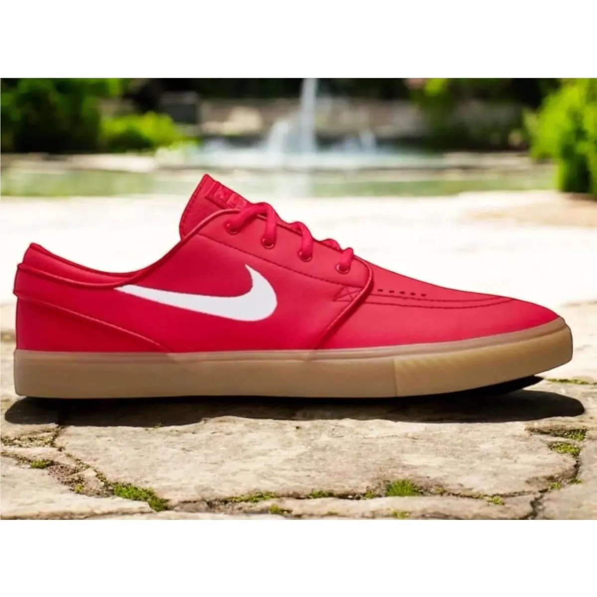 SB Skate Shoes Zoom Janoski Iso University Red White Mens 11 by Nike