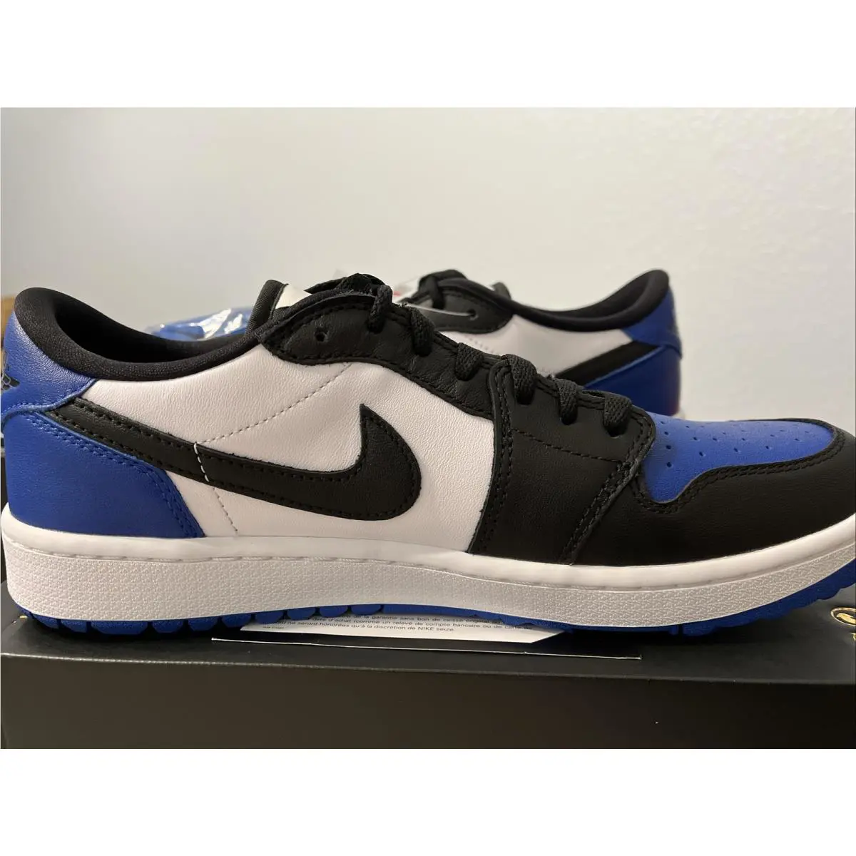 Nike shoes - Air Jordan 1 Low Golf - DD9315 102 - White Black Sport Royal 1