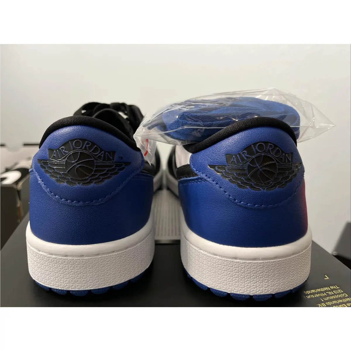 Nike shoes - Air Jordan 1 Low Golf - DD9315 102 - White Black Sport Royal 5