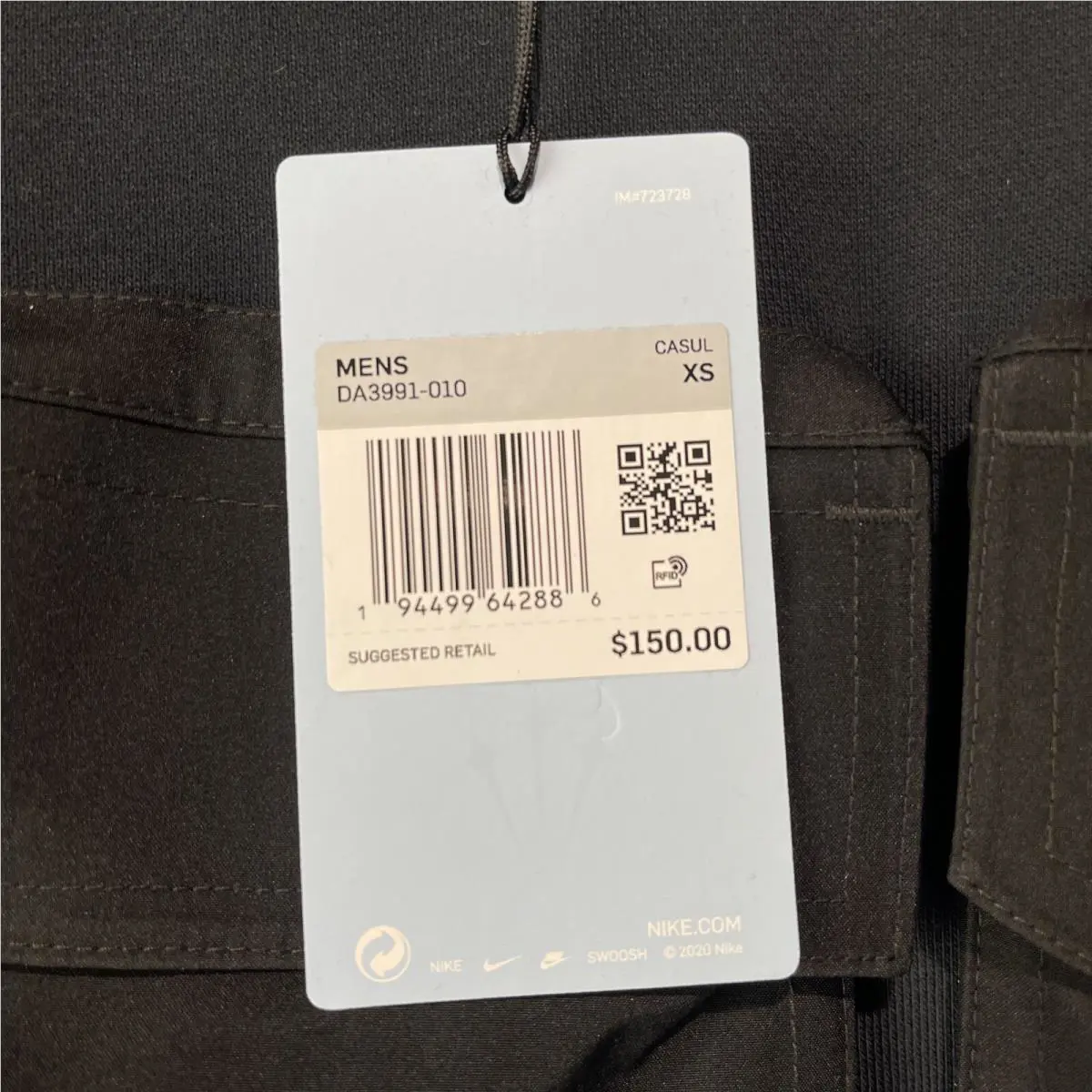Nike clothing - DA3991-010 - DA3991-010 - Black (UPC: 0194499642886) 2