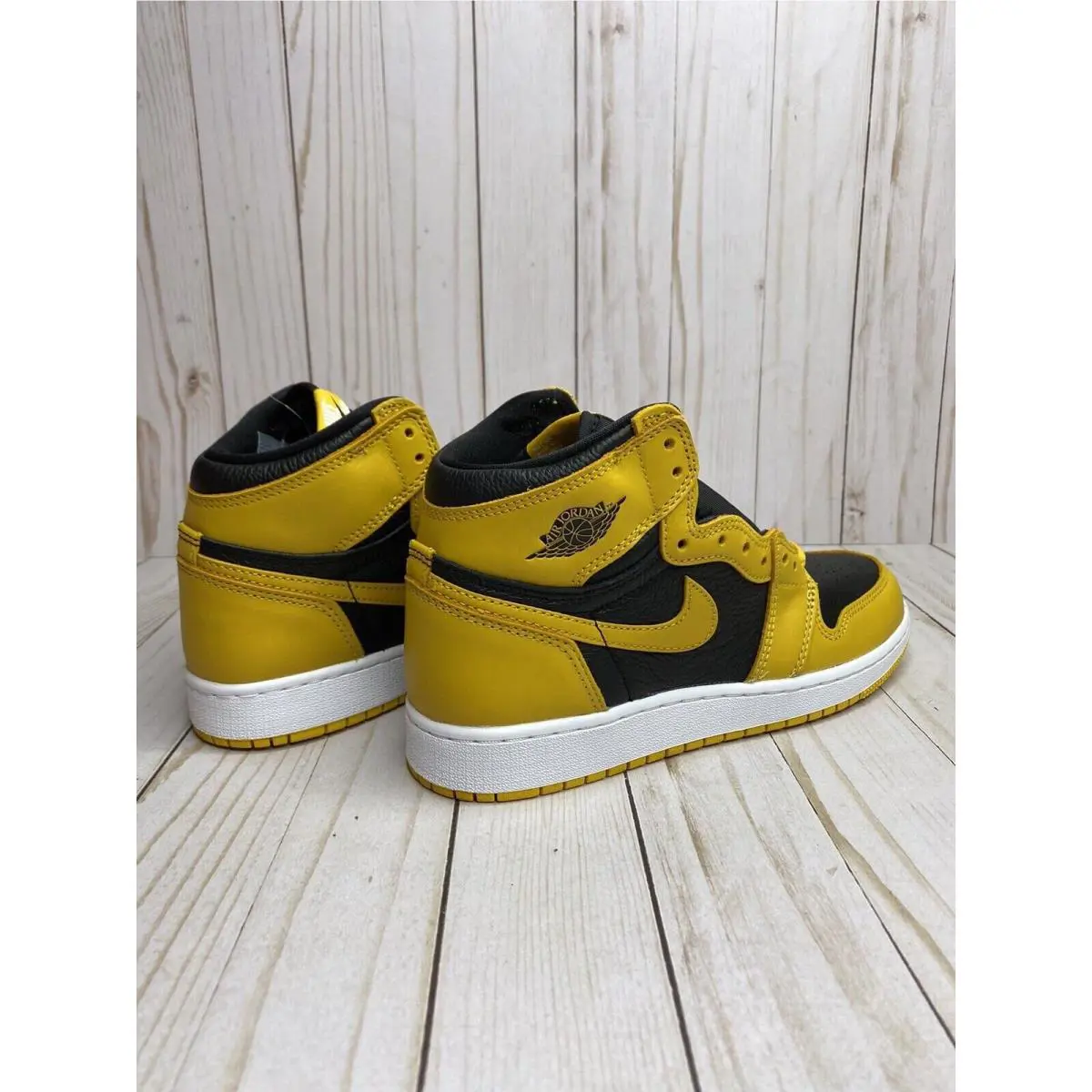 Nike shoes - Nike Air Jordan 1 - Air - 575441 701 - Yellow (UPC: 195238867782) 7