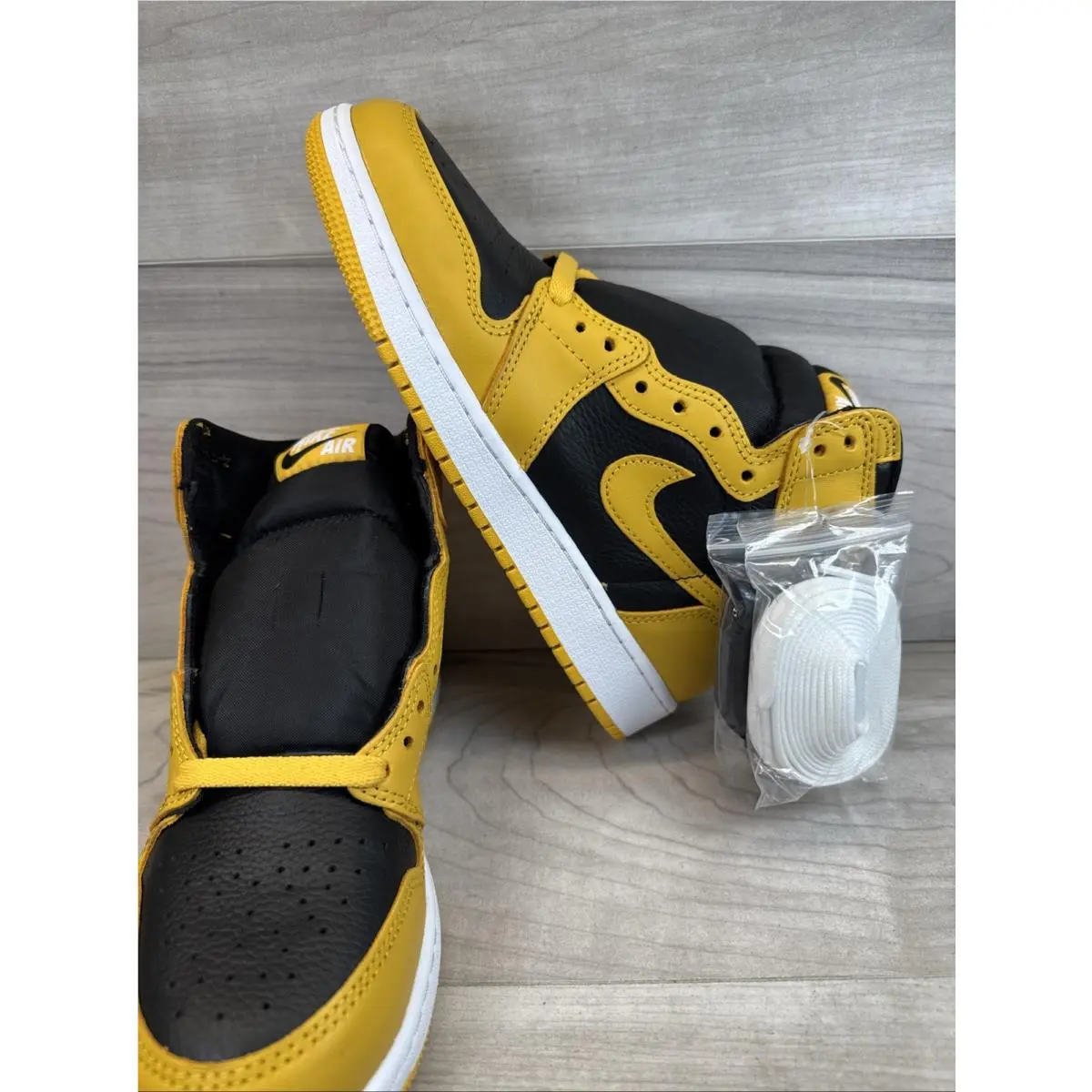 Nike shoes - Pollen OG - Pollen - 575441-701 - Black / Yellow (UPC: 0195238867775) 2