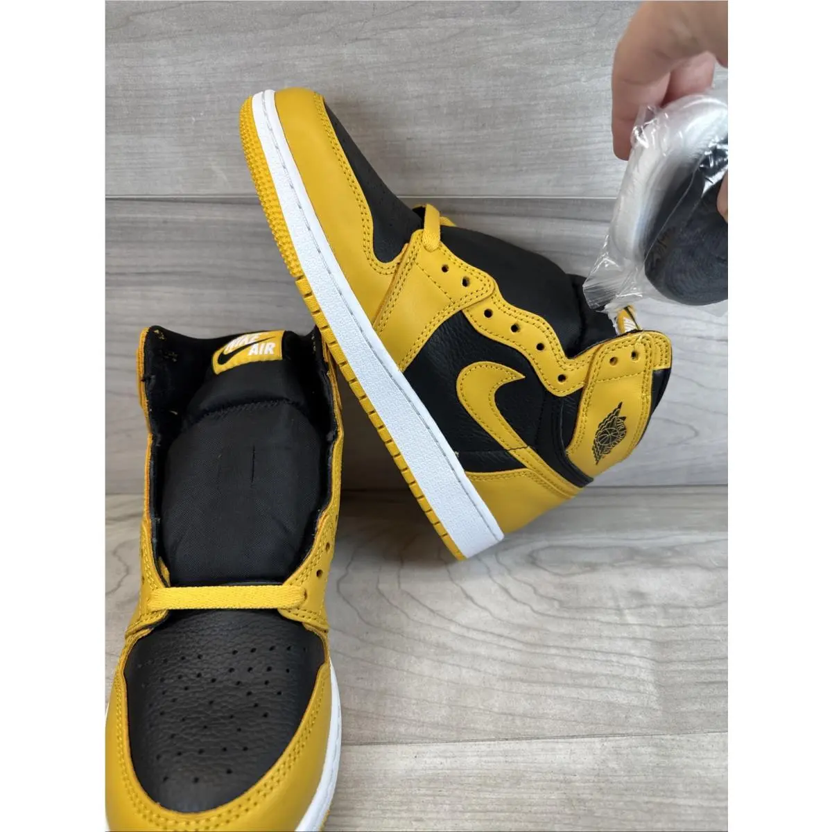 Nike shoes - Pollen OG - Pollen - 575441-701 - Black / Yellow (UPC: 0195238867775) 3
