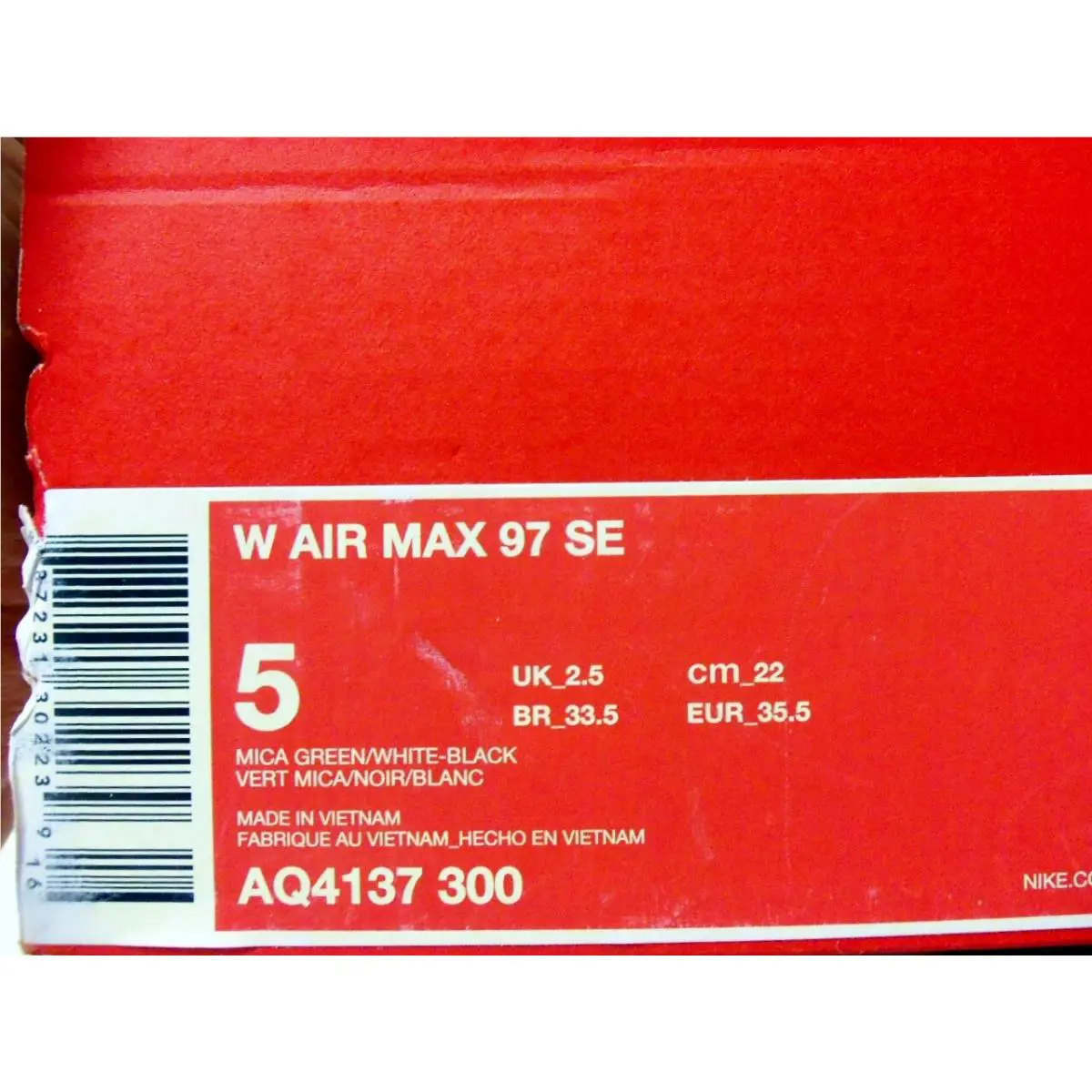 Nike shoes - Nike Air Max 97 - Air Max - Aq4137-300 - Green (UPC: 887231302239) 3