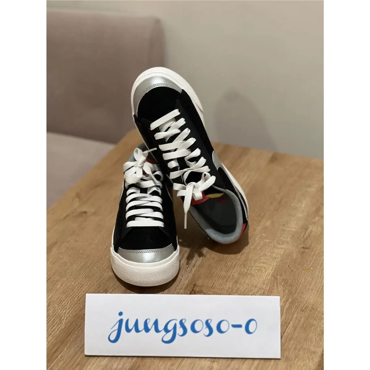 Nike shoes - Nike Blazer Low Platform - Blazer Low Platform - DO2774-010 - Black 1