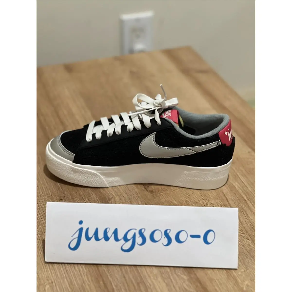 Nike shoes - Nike Blazer Low Platform - Blazer Low Platform - DO2774-010 - Black 3