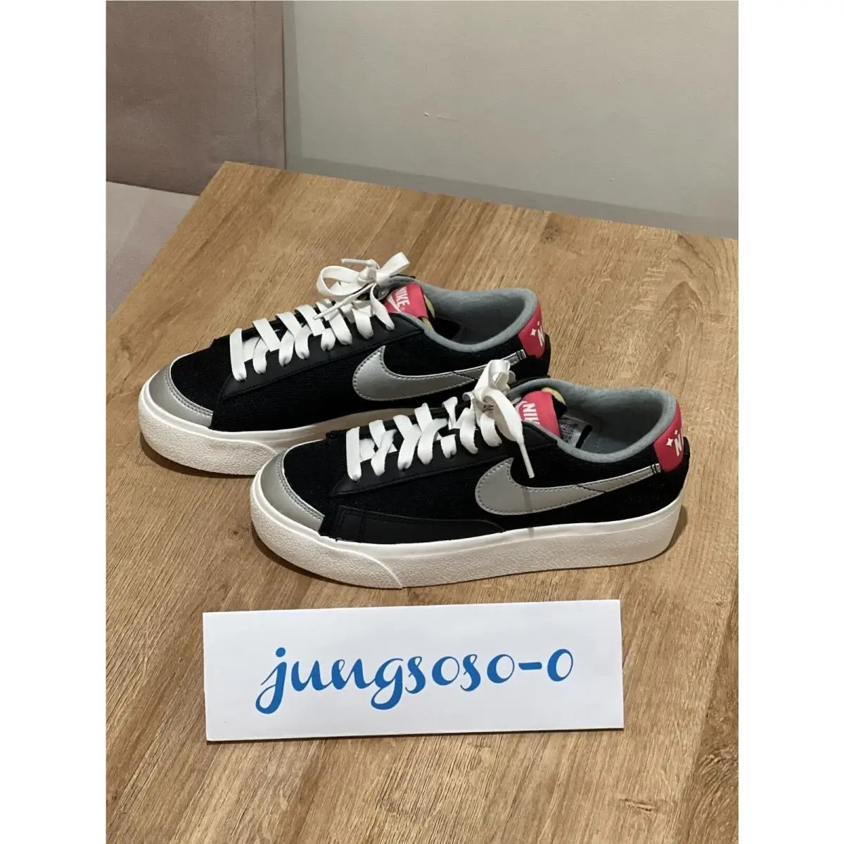 Nike shoes - Nike Blazer Low Platform - Blazer Low Platform - DO2774-010 - Black 4