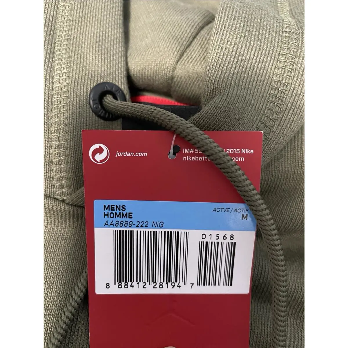Nike clothing - AA8889 222 - AA8889 222 - Green (UPC: 888412281947) 1