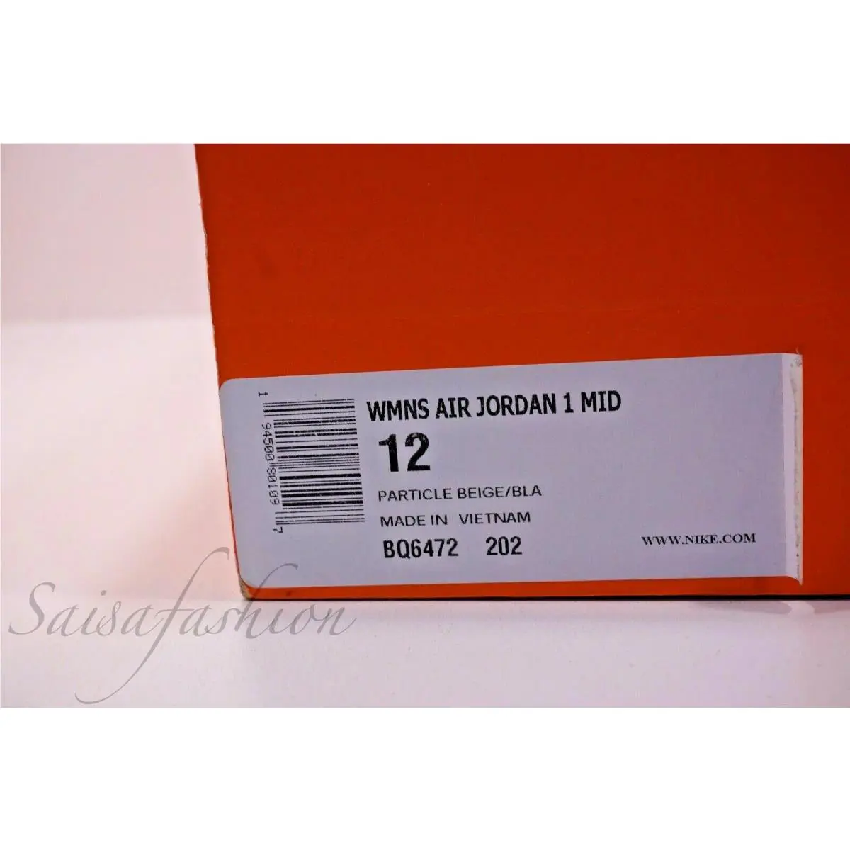 Nike shoes - Air Jordan 1 - Air - BQ6472-202 - Red (UPC: 0194500801035) 8