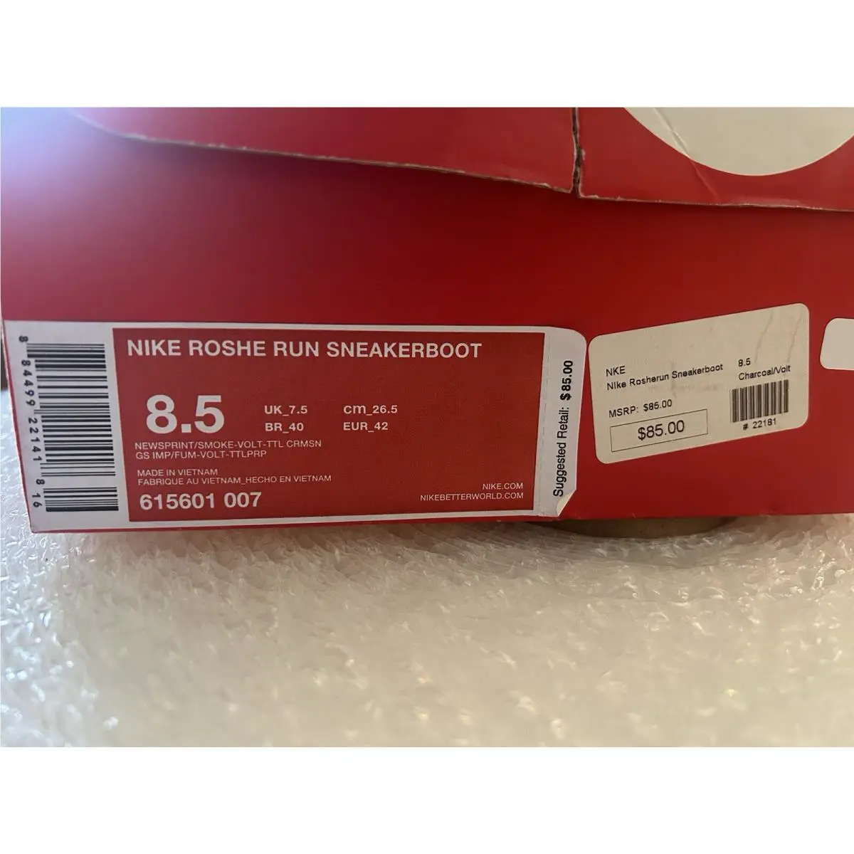 Nike shoes - Nike Roshe - Roshe - 615601-007 - Gray 7