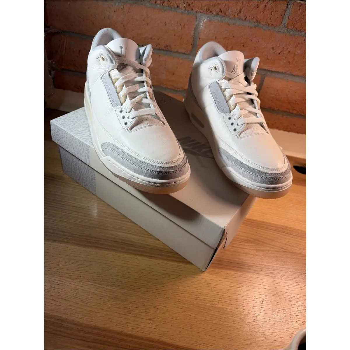 Nike shoes - Air Jordan 3 - Air - FJ9479-100 - Ivory (UPC: 0196975528066) 3