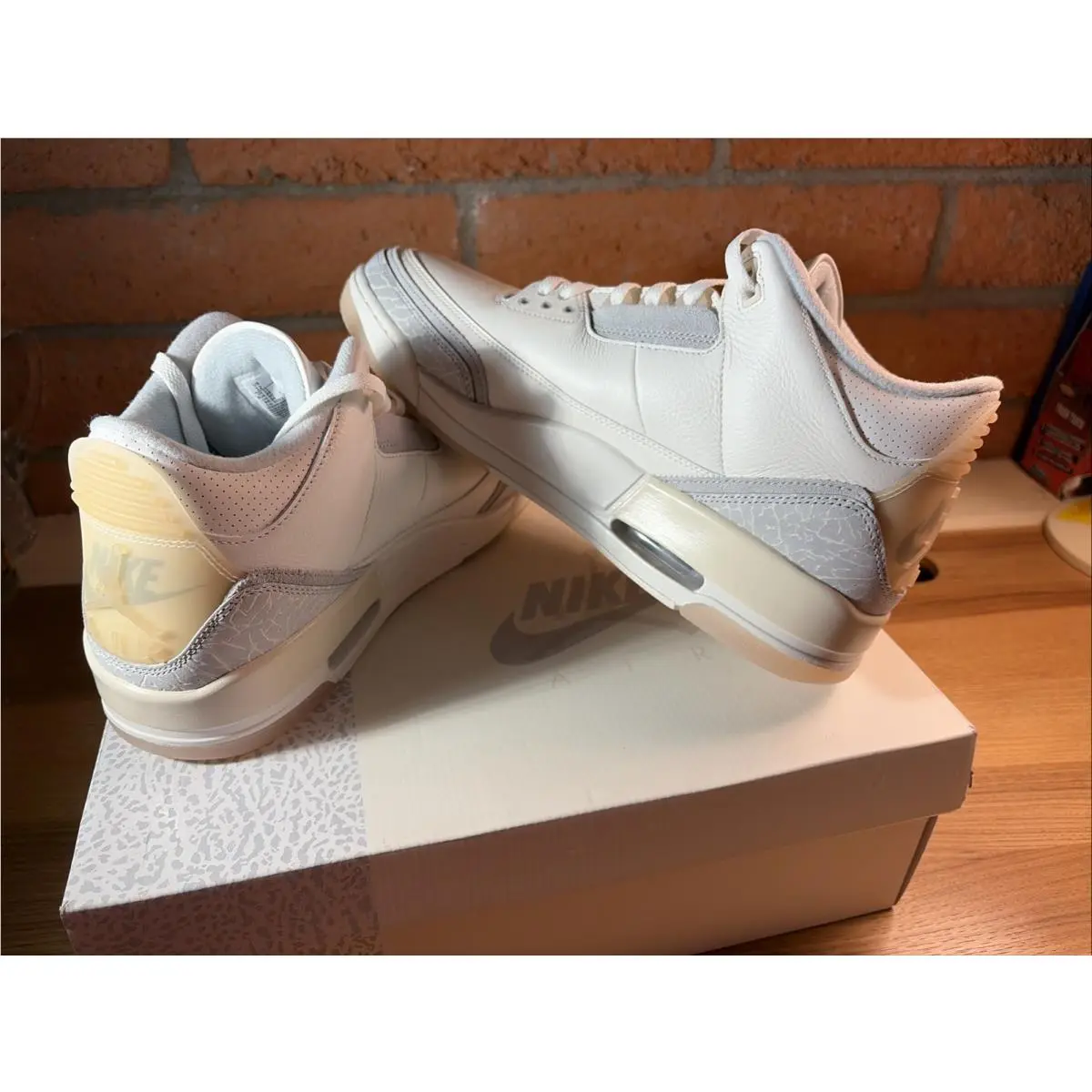 Nike shoes - FJ9479100 - FJ9479 100 - Ivory/ Grey Mist-Cream 12