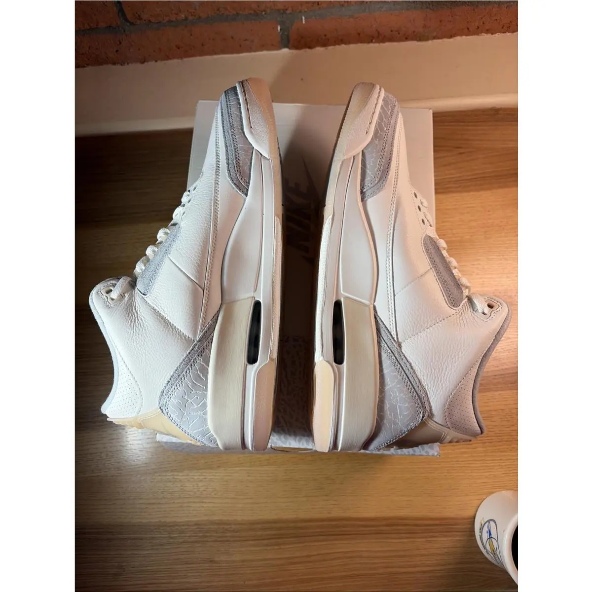Nike shoes - FJ9479100 - FJ9479 100 - Ivory/ Grey Mist-Cream 5