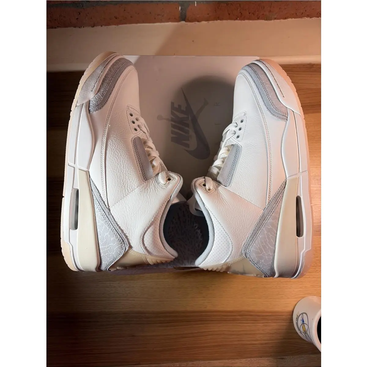 Nike shoes - FJ9479100 - FJ9479 100 - Ivory/ Grey Mist-Cream 6