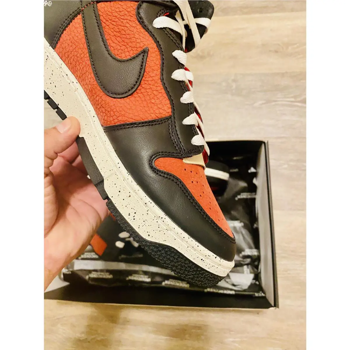 Nike shoes - Nike x Undercover Dunk High 1985 - DD9401-600 - University Red-Sail (UPC: 195244323579) 7
