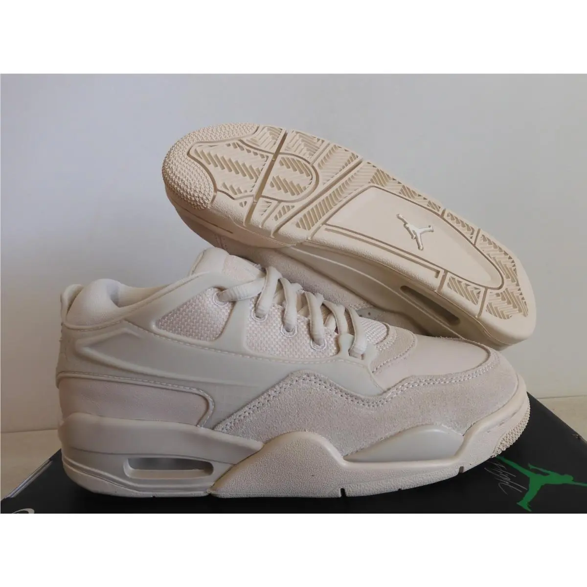 Nike Air Jordan 4 Rm Retro 4 Legend Light Brown-sail Womens Sz 6 FQ7940-200