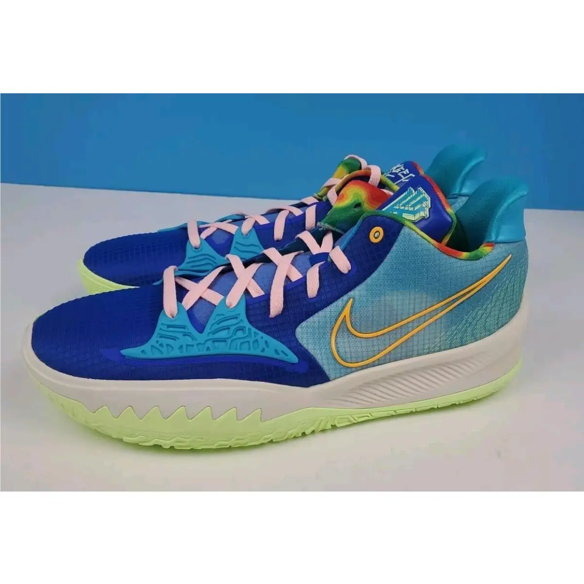 Nike Mens Sue Bird x Kyrie Low 4 Basketball Shoes Size 18 Keep Sue Fresh