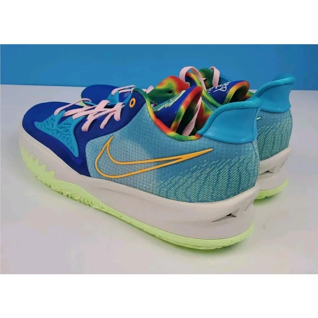 Nike shoes - Nike Kyrie Low - Kyrie Low - CW3985-401 - Multicolor, Manufacturer: Racer Blue/Chlorine Blue/Arctic Punch (UPC: 0195238584627) 1
