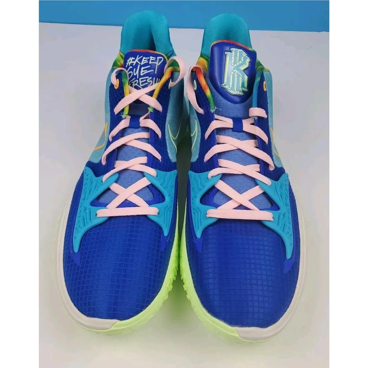 Nike shoes - Nike Kyrie Low - Kyrie Low - CW3985-401 - Multicolor, Manufacturer: Racer Blue/Chlorine Blue/Arctic Punch (UPC: 0195238584627) 2