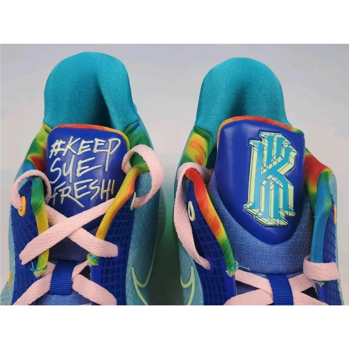 Nike shoes - Nike Kyrie Low - Kyrie Low - CW3985-401 - Multicolor, Manufacturer: Racer Blue/Chlorine Blue/Arctic Punch (UPC: 0195238584627) 3