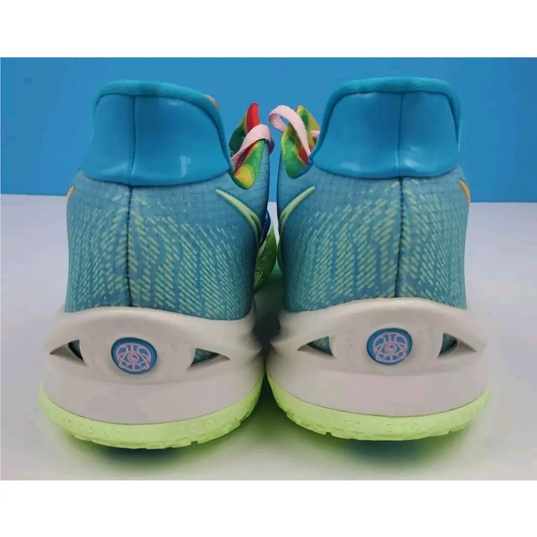 Nike shoes - Nike Kyrie Low - Kyrie Low - CW3985-401 - Multicolor, Manufacturer: Racer Blue/Chlorine Blue/Arctic Punch (UPC: 0195238584627) 4