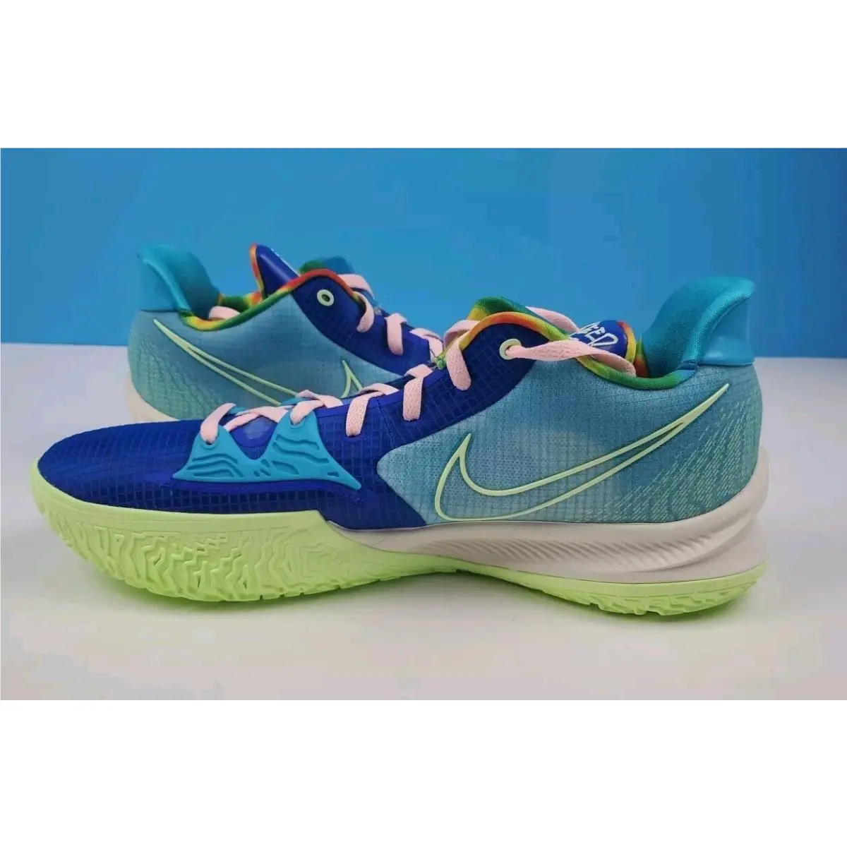 Nike shoes - Nike Kyrie Low - Kyrie Low - CW3985-401 - Multicolor, Manufacturer: Racer Blue/Chlorine Blue/Arctic Punch (UPC: 0195238584627) 6