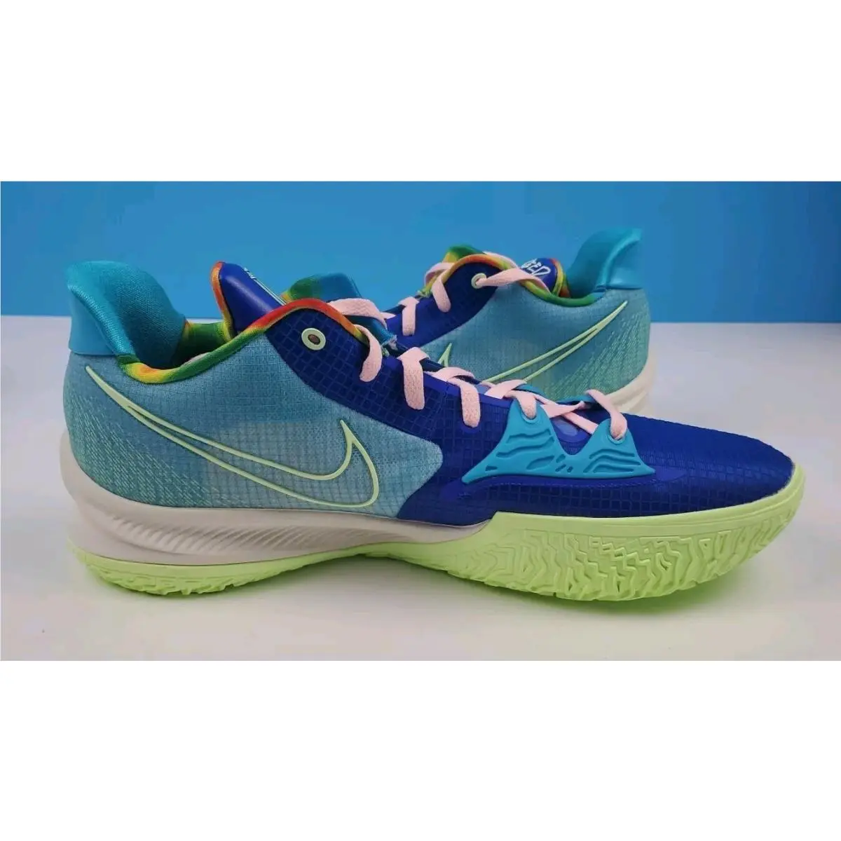 Nike shoes - Nike Kyrie Low - Kyrie Low - CW3985-401 - Multicolor, Manufacturer: Racer Blue/Chlorine Blue/Arctic Punch (UPC: 0195238584627) 7