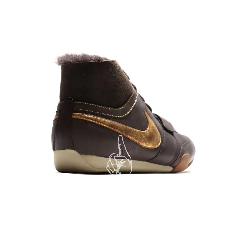 Nike shoes - Brown/Gold 2