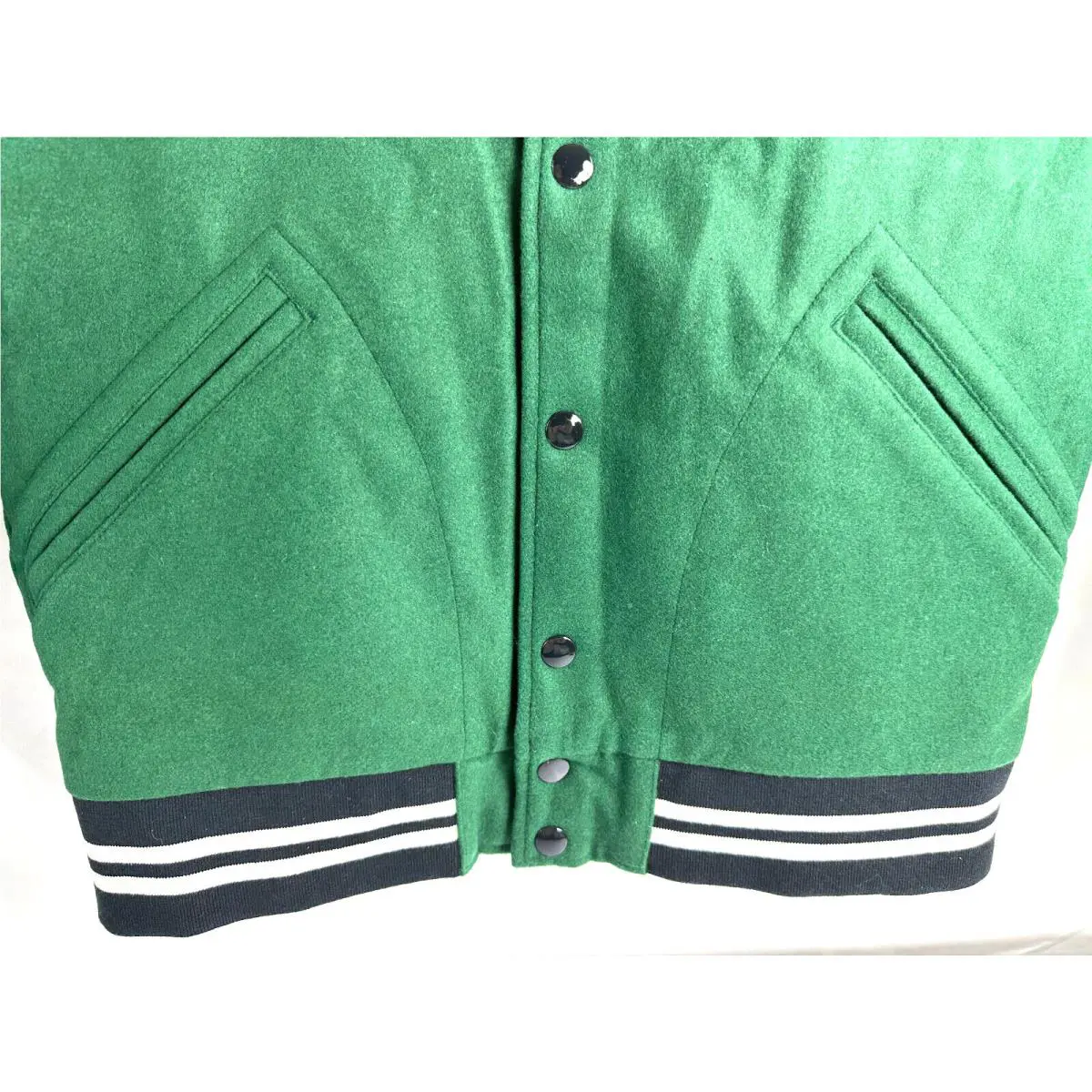 Nike clothing - Sportwear Authentics Varsity Jacket - Sportwear Authentics Varsity Jacket - DQ5010341 - Green (UPC: 195871977374) 0