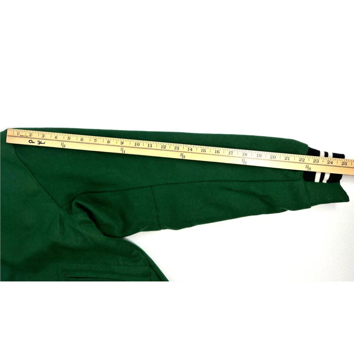 Nike clothing - Sportwear Authentics Varsity Jacket - Sportwear Authentics Varsity Jacket - DQ5010341 - Green (UPC: 195871977374) 7