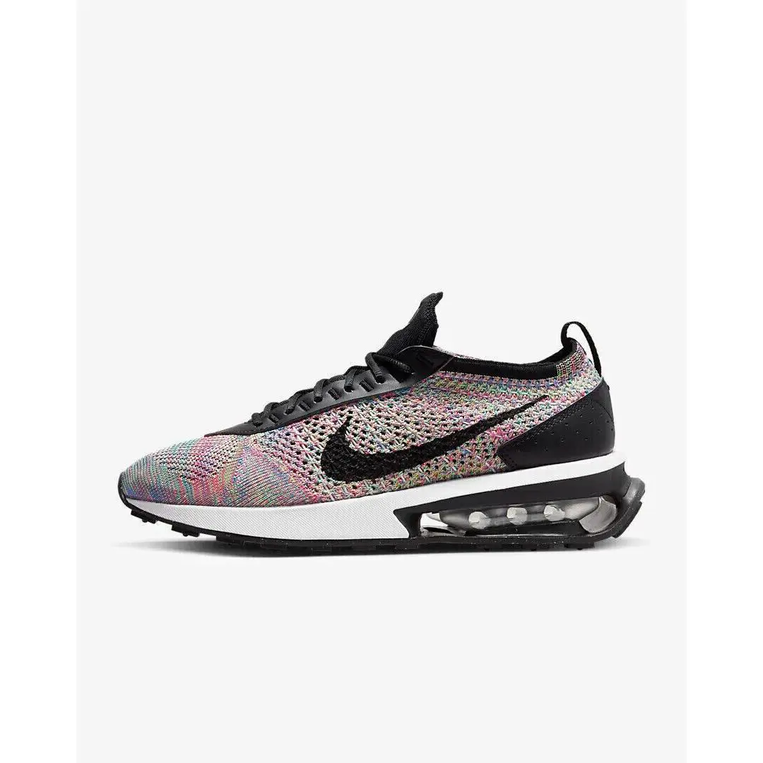 Womens 11.5 Nike Air Max Flyknit Racer Ghost Green Pink Shoes DM9073-300 - Pink