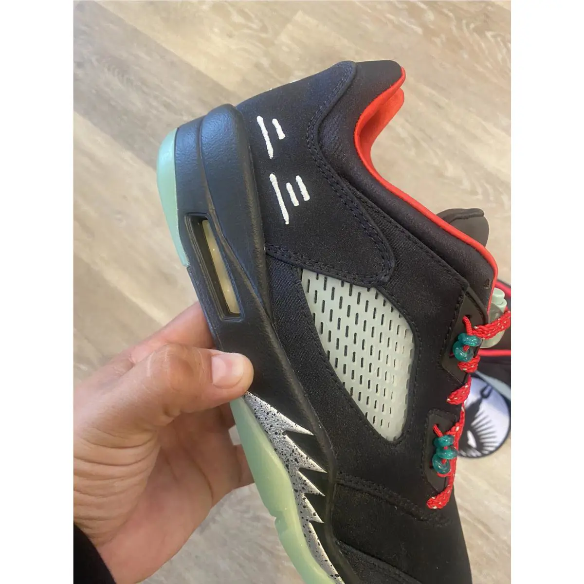 Nike shoes - Air Jordan 5 - Air - DM4640036 - Black 6