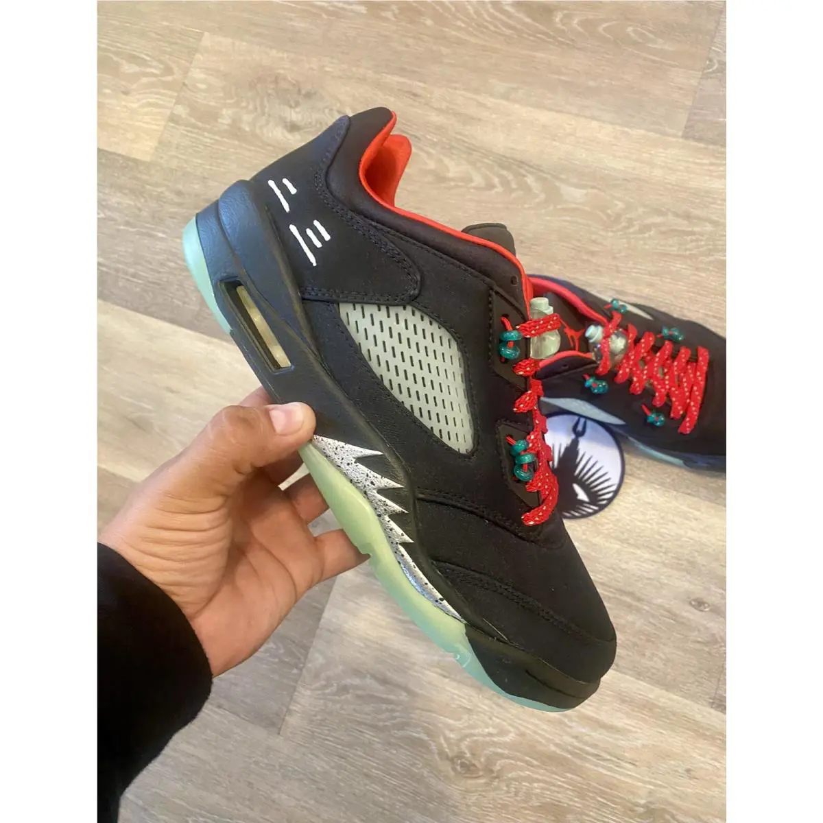 Nike shoes - Air Jordan 5 - Air - DM4640036 - Black 7