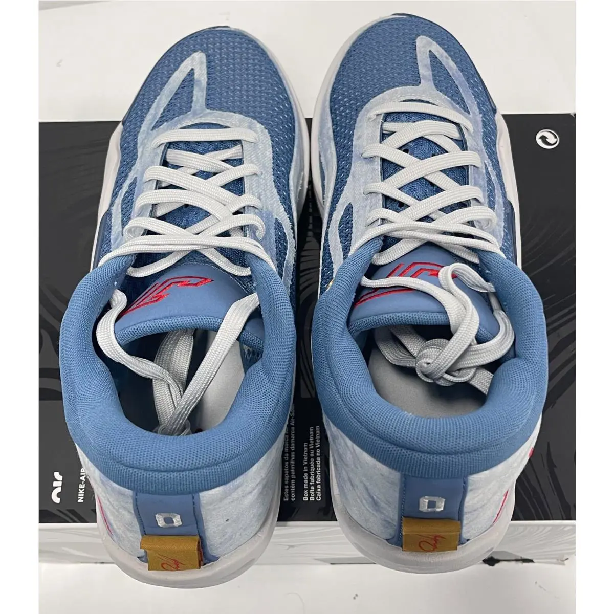 Nike shoes - DZ3320400 - DZ3320-400 - Denim Stone Blue Mystic Navy Red (UPC: 196608267812) 4