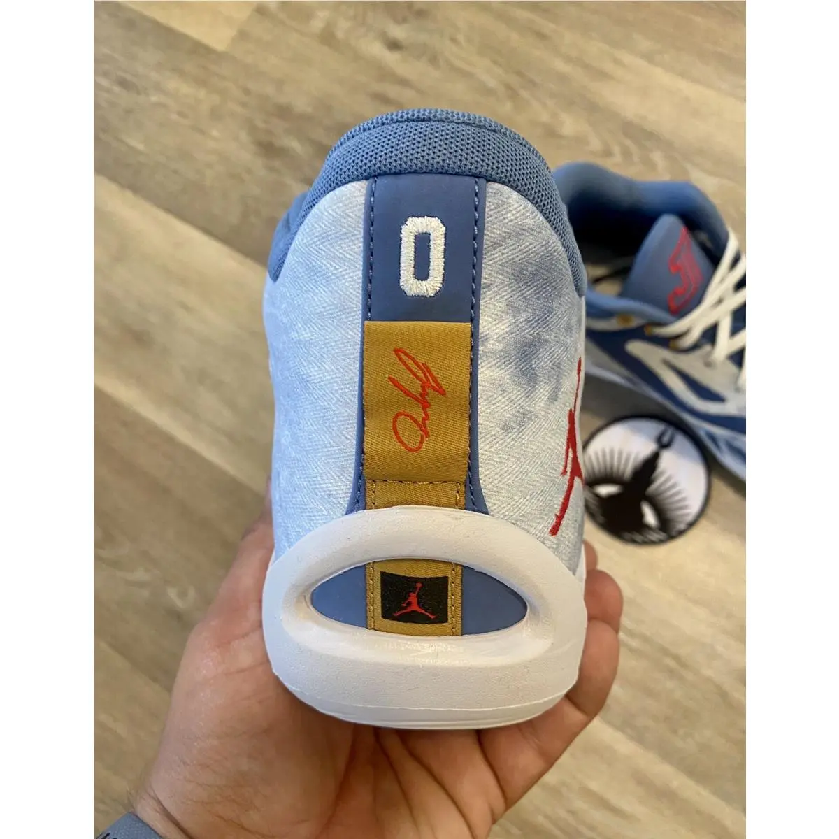 Nike shoes - Jordan Tatum 1 - Tatum - DZ3320-400 - Stone Blue/University Red/Mystic Navy (UPC: 196608267812) 0