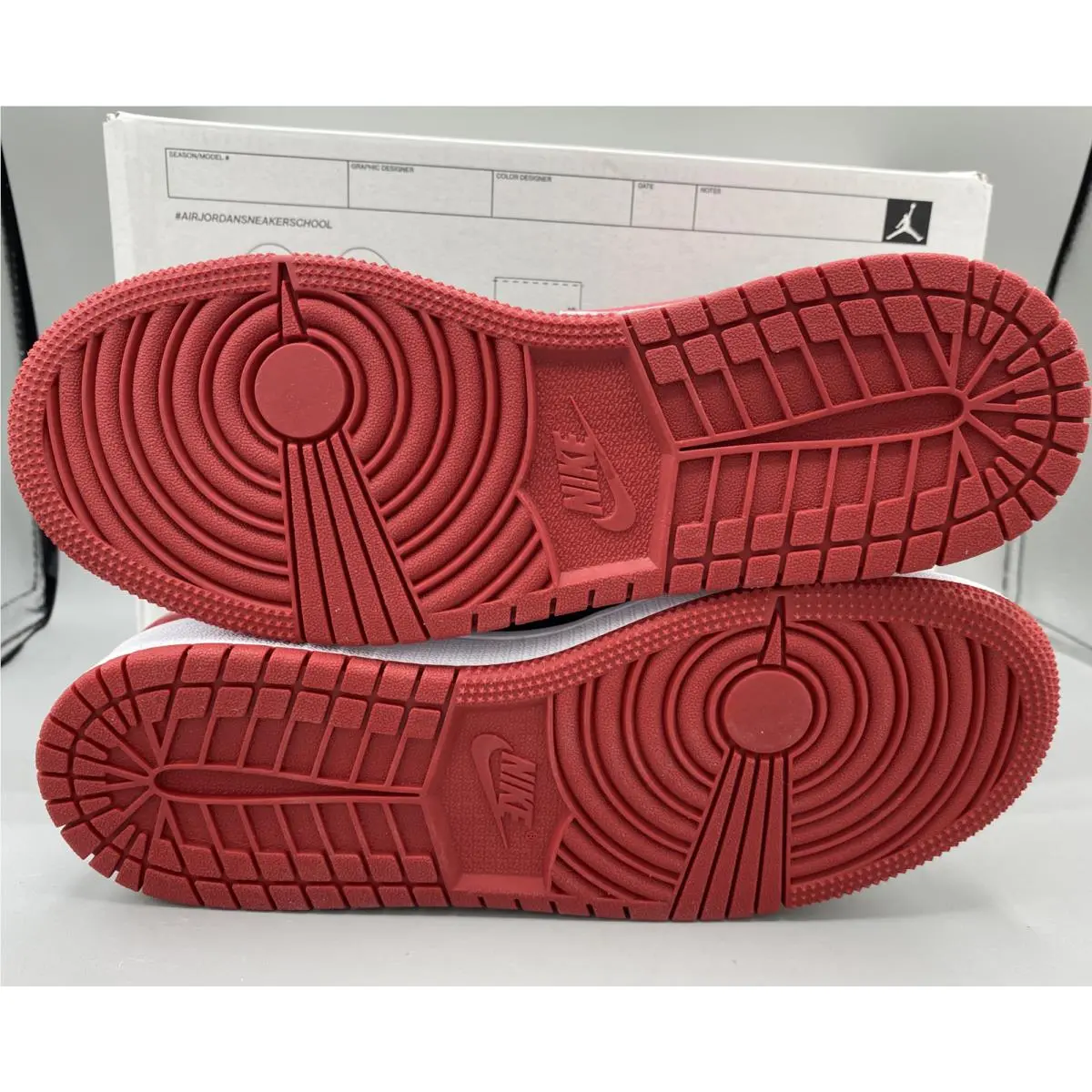 Nike shoes - Air Jordan 1 Mid - Air Mid - DM9650-001 - Black Red (UPC: 0195869257143) 5