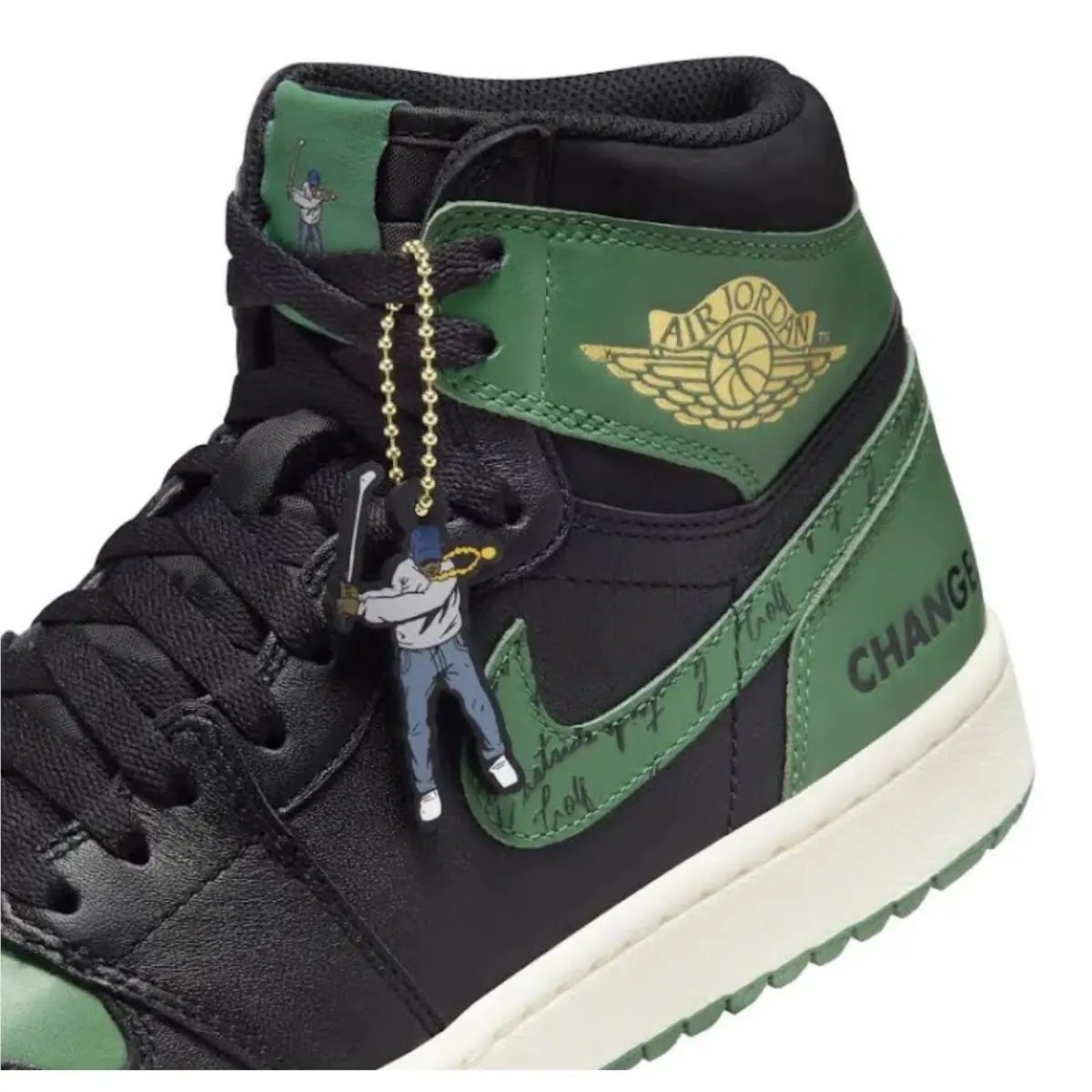 Nike shoes - Air Jordan 1 - Air - FJ0849-001 - Green 5