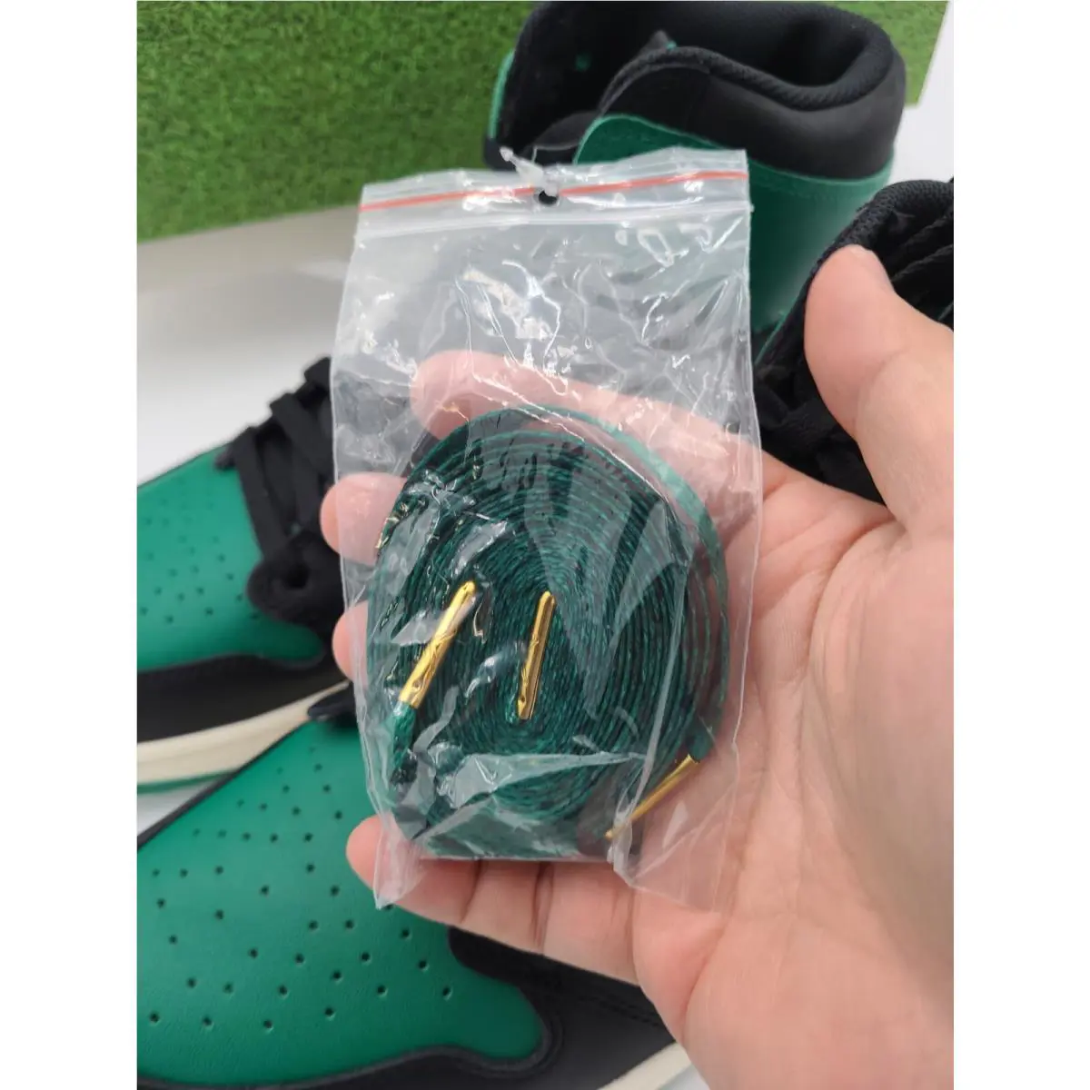 Nike shoes - Air Jordan 1 - Air - FJ0849-001 - Green 11