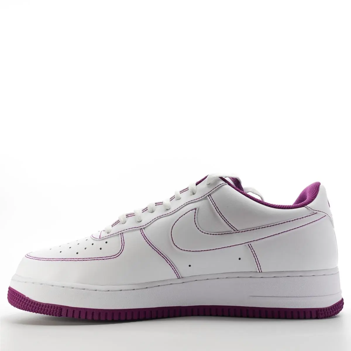 Nike shoes - Nike Air Force 1 - Air Force - CV1724-105 - White, Purple (UPC: 194955852309) 1