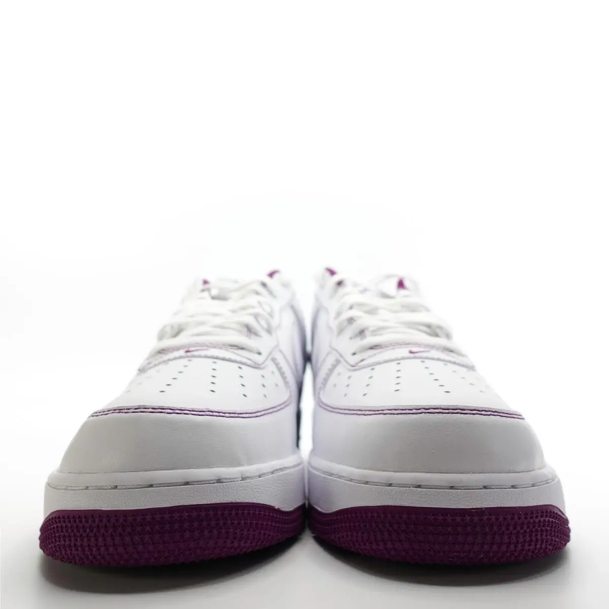 Nike shoes - Nike Air Force 1 - Air Force - CV1724-105 - White, Purple (UPC: 194955852309) 4